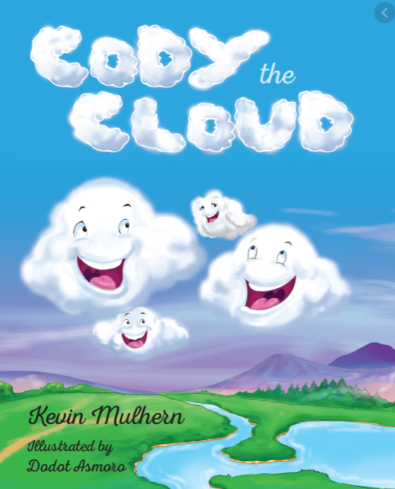 Officer Loeven reading Cody the Cloud