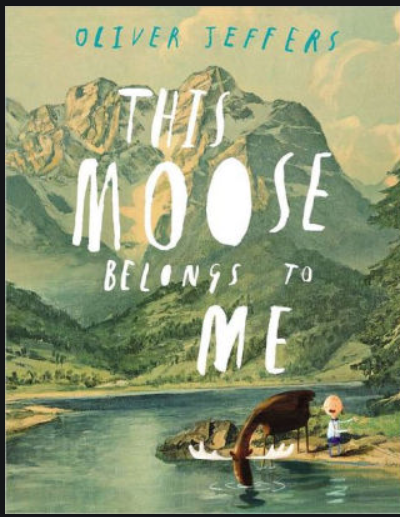 Mrs. Hammond reading This Moose Belongs to Me