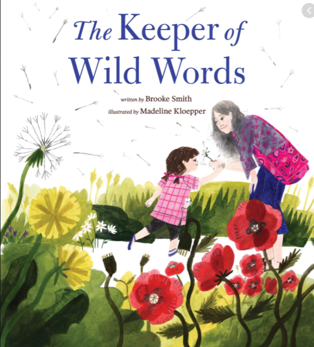 Mrs. Kissinger reading The Keeper of Wild Words