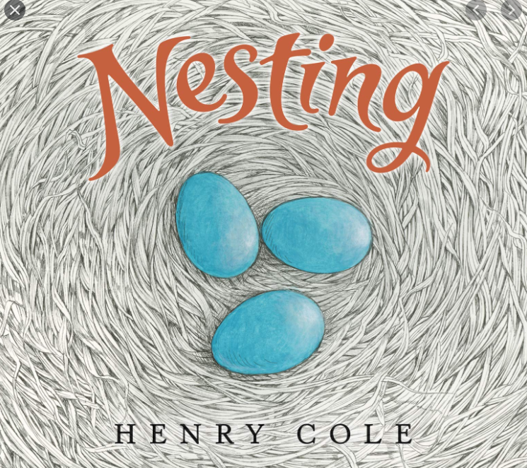 Mrs. Kissinger reading Nesting