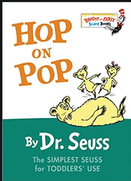 Mr. Edward reading Hop on Pop