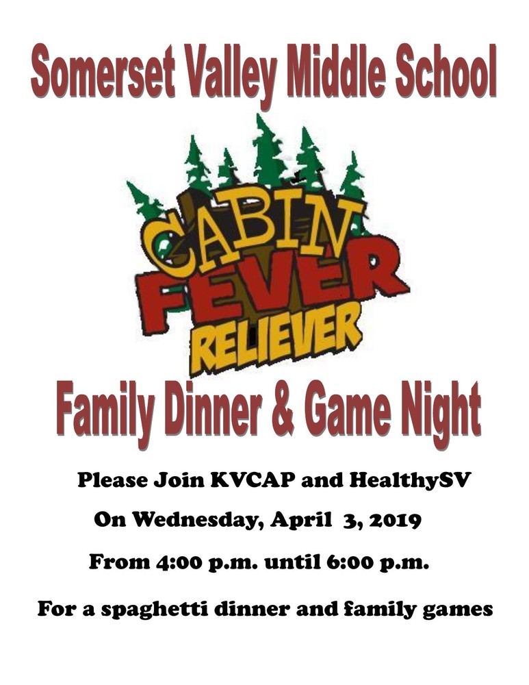 Cabin Fever Dinner