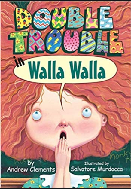 Ms. Rogers reading Double Trouble in Walla Walla