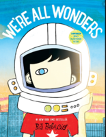 Miss Houp reading We're All Wonders