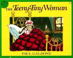 Mrs. Duhaime reading The Teeny Tiny Woman