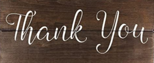 Thank you to RSU 19 Staff from Students
