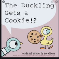 Ms. Fredette reading The Duckling Gets a Cookie!?